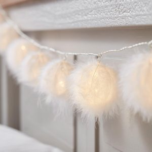 Battery Operated Lights | 10 Fluffy Ball Battery Fairy Lights Battery Operated Lights Battery Operated Lights