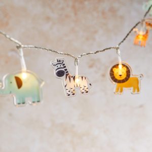 Battery Operated Lights | 12 Safari Children’s Fairy Lights Battery Operated Lights Battery Operated Lights