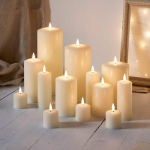 Battery Operated Lights | 13 TruGlow® Ivory LED Candles Battery Operated Lights Battery Operated Lights