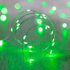 Battery Operated Lights | 20 Green LED Micro Battery Fairy Lights Battery Operated Lights Battery Operated Lights