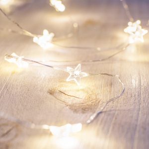 Battery Operated Lights | 40 Warm White Star Micro Battery Fairy Lights Battery Operated Lights Battery Operated Lights