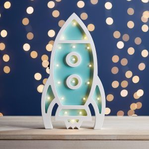 Battery Operated Lights | Children’s Rocket Night Light Battery Operated Lights Battery Operated Lights