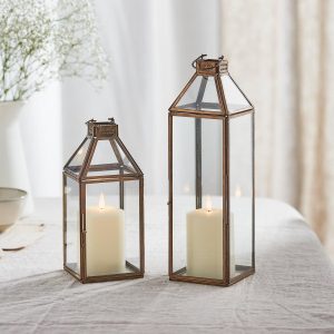 Battery Operated Lights | Effi ArtisanTruGlow® Candle Lantern Duo Battery Operated Lights Battery Operated Lights