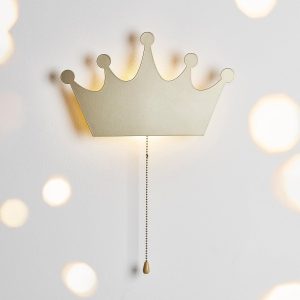 Battery Operated Lights | Gold Crown Wall Light Battery Operated Lights Battery Operated Lights