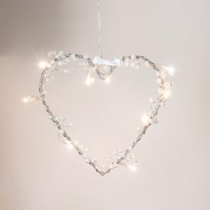 Battery Operated Lights | Heart Battery Fairy Light Wreath Battery Operated Lights Battery Operated Lights