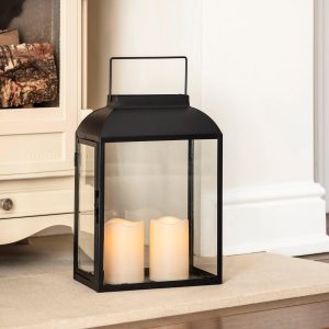 Battery Operated Lights | Large Devon Battery Outdoor Lantern Battery Operated Lights Battery Operated Lights