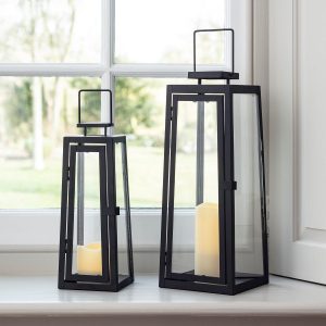 Battery Operated Lights | Porto Outdoor Battery Lantern Bundle Battery Operated Lights Battery Operated Lights