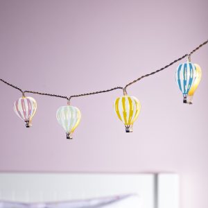 Children’s Lights | 12 Hot Air Balloon Battery Children’s Fairy Lights Battery Operated Lights Battery Operated Lights