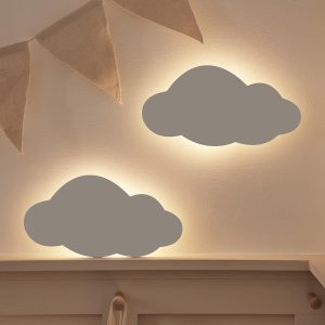 Children’s Lights | 2 Rechargeable Cloud Night Lights Children's Lights Children's Lights