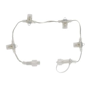 Connectors | Core Connect Clear 4 Port T Bar Clear Cable Accessories Connectors