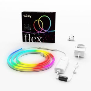 Cupboard Lights | 2m 192 LED Twinkly Flex Smart App Controlled Neon Light Multi Coloured Cupboard Lights Cupboard Lights