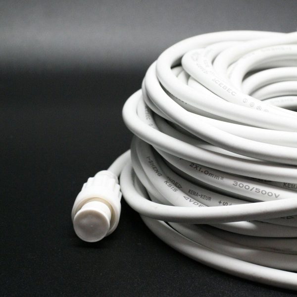 Extension Cables | 5m White Rubber Extension Cable Type A Accessories Extension Cables