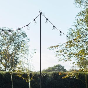 Festoon Lights | Set of 3 Festoon Poles, 2.75m Accessories Festoon Lights