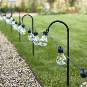 Festoon Poles | Set of 5 Shepherd’s Hooks, 60cm Accessories Festoon Lights