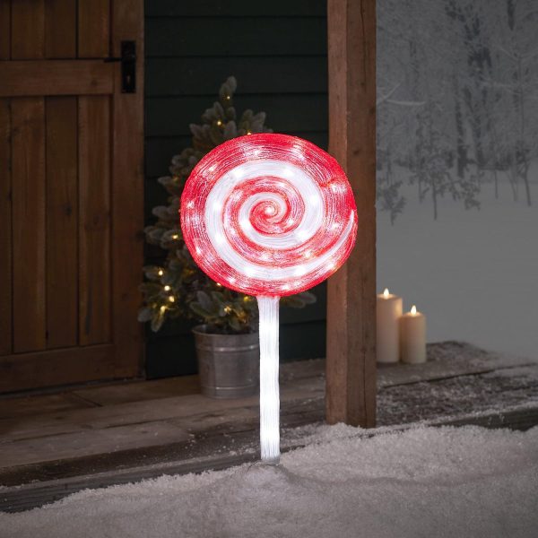 Garden Lights | 75cm Lollypop Outdoor Christmas Decoration Garden Lights Garden Lights