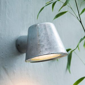 Garden Lights | Garden Trading St Ives Galvanised Mast Outdoor Wall Light Garden Lights Garden Lights