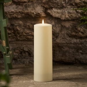 Garden Lights | TruGlow® Solar Pillar LED Candle 30cm Garden Lights Garden Lights