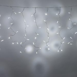 Indoor Curtain Lights | Core Connect 10m x 1m 480 White Connectable Curtain Lights Clear Cable Indoor Indoor Curtain Lights