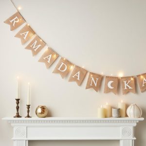 Indoor Curtain Lights | LED Bunting Ramadan Decoration Indoor Indoor Curtain Lights