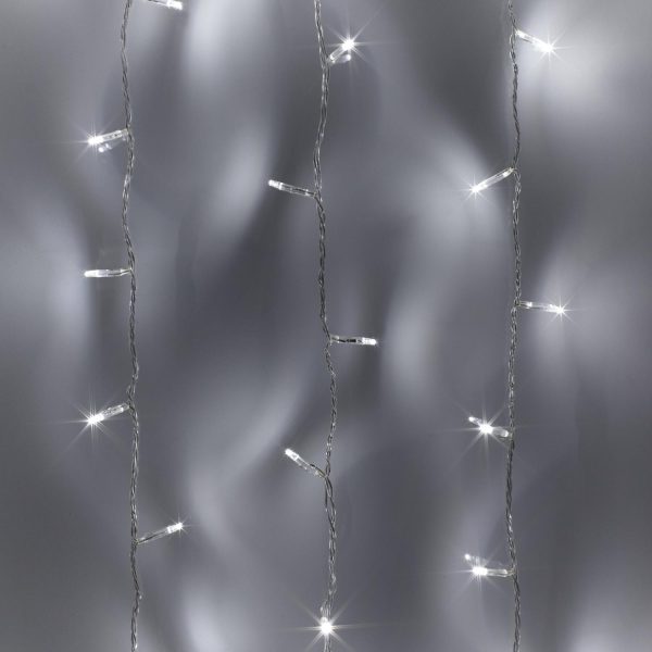 Indoor Fairy Lights | 50 White LED Fairy Lights On Clear Cable Indoor Indoor Fairy Lights