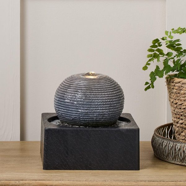 Indoor Water Features | Whernside Sphere Table Top Fountain Indoor Indoor Water Features