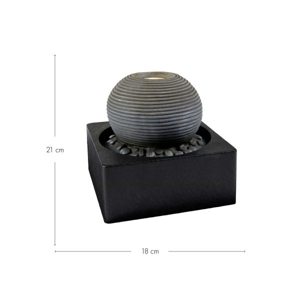 Indoor Water Features | Whernside Sphere Table Top Fountain Indoor Indoor Water Features