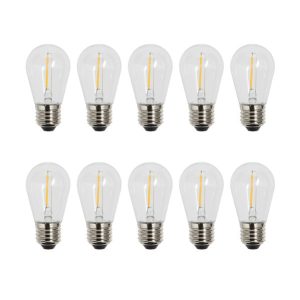 Light Bulbs | 10 Warm White Light Bulbs for Ultimate Connect Festoon Lights Accessories Light Bulbs