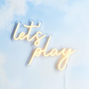 Neon Lights | Let’s Play Neon Wall Light Children's Lights Children's Lights