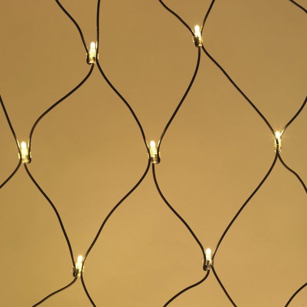 Net Lights | 320 Filament Bulb Net Light Green Cable 2m x 3m Lights Net Lights