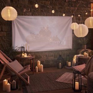 Outdoor Battery Lights | Outdoor Movie Night Bundle Garden Lights Garden Lights