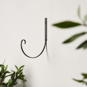 Outdoor Lanterns | Black Metal Lantern Hook Garden Lights Garden Lights