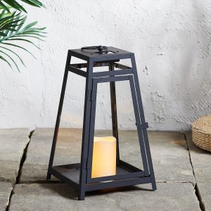 Outdoor Lanterns | Large Lismore Solar Lantern Garden Lights Garden Lights