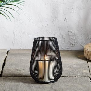 Outdoor Lanterns | Melbourne Garden Lantern with TruGlow® Candle Lights Outdoor Lanterns