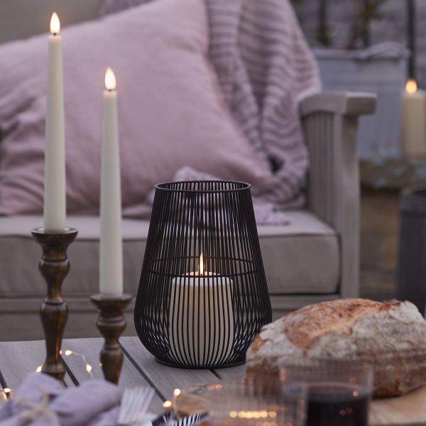 Outdoor Lanterns | Melbourne Garden Lantern with TruGlow® Candle Lights Outdoor Lanterns