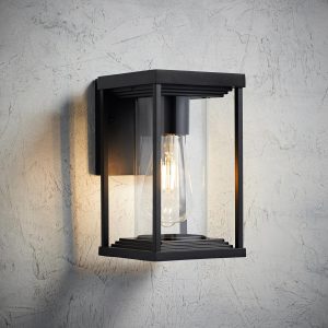 Outdoor Wall Lights | Black Lantern Outdoor Wall Light Lights Outdoor Lanterns