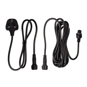 Plugs & Transformers | Ultimate Connect Festoon Light Plug & Extension Kit Black Accessories Plugs & Transformers