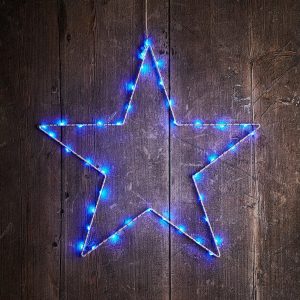 Star Lights | 34cm Blue Osby Star Light for Starlight Children’s Foundation Battery Operated Lights Battery Operated Lights