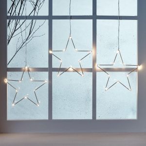 Star Lights | Osby Star Trio Christmas Window Light Indoor Star Lights