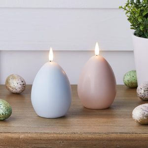 LED Candles | TruGlow® Pastel Easter Egg LED Candle Duo Indoor LED Candles